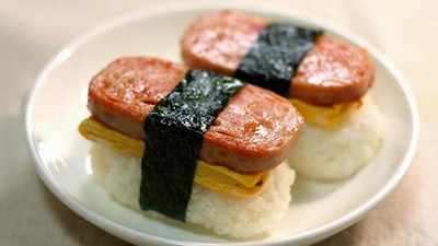 沖縄,ポークたまごおにぎり,ハワイ,スパムむすび,違い2